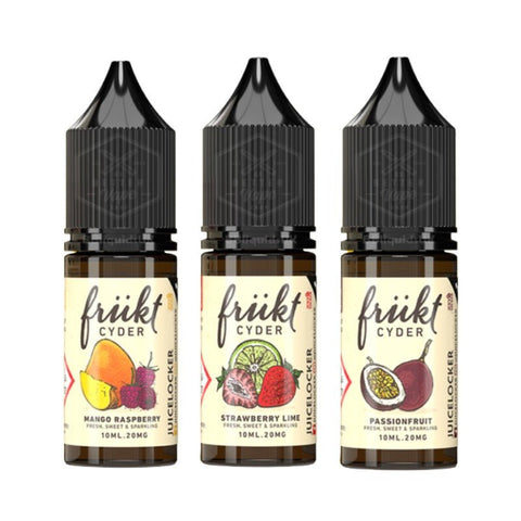 Buy Bulk Wholesale Frukt Cyder 10ML Nic Salt (Pack of 10) - vapesourceuk