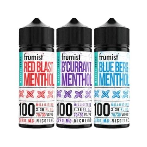 Buy Bulk Wholesale Frumist Menthol 100ML Shortfill - vapesourceuk