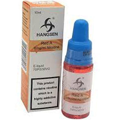 Buy Bulk Wholesale Hangsen - Red A - 10ml (Pack of 10) - vapesourceuk