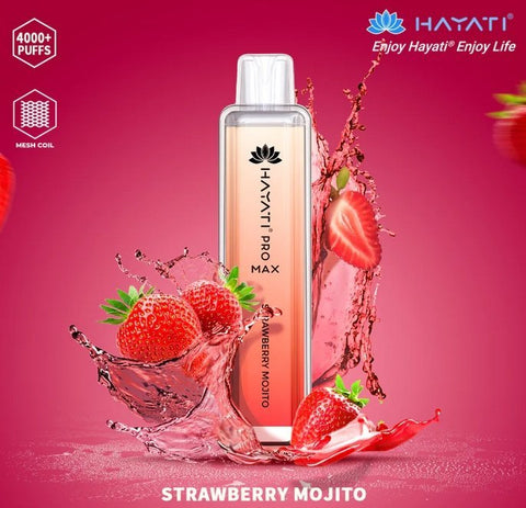 Buy Bulk Wholesale Hayati Pro Max 4000 Puffs Disposable Vape Pack of 10 - vapesourceuk