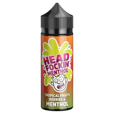 Buy Bulk Wholesale Head Fockin Menthol 100ml Shortfill - vapesourceuk