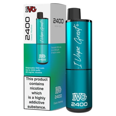 Buy Bulk Wholesale IVG 2400 Disposable Vape Box of 5 - vapesourceuk