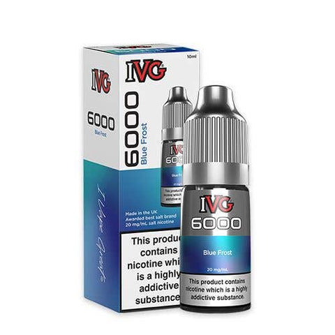 Buy Bulk Wholesale IVG 6000 Nic Salt 10ml Bottle Box of 10 - vapesourceuk