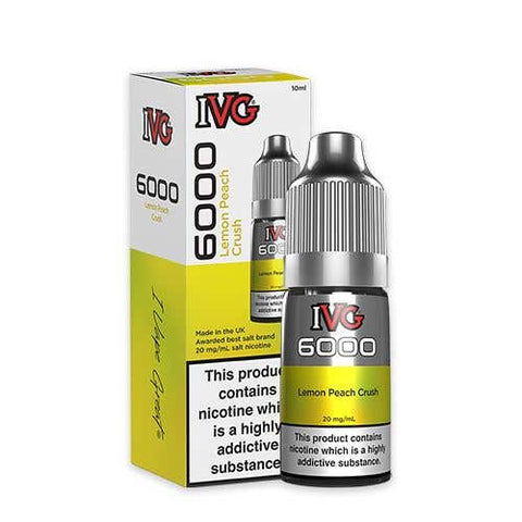 Buy Bulk Wholesale IVG 6000 Nic Salt 10ml Bottle Box of 10 - vapesourceuk