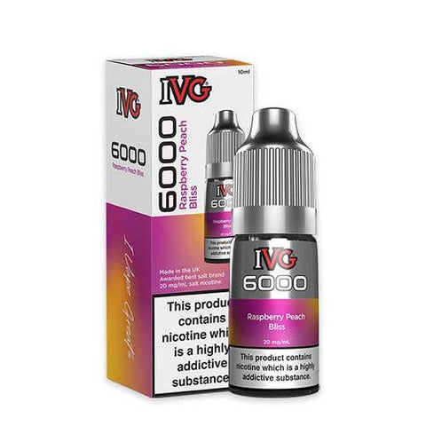 Buy Bulk Wholesale IVG 6000 Nic Salt 10ml Bottle Box of 10 - vapesourceuk