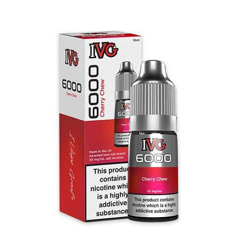 Buy Bulk Wholesale IVG 6000 Nic Salt 10ml Bottle Box of 10 - vapesourceuk