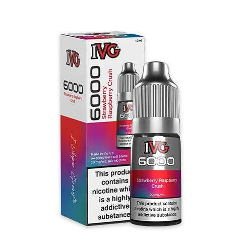 Buy Bulk Wholesale IVG 6000 Nic Salt 10ml Bottle Box of 10 - vapesourceuk