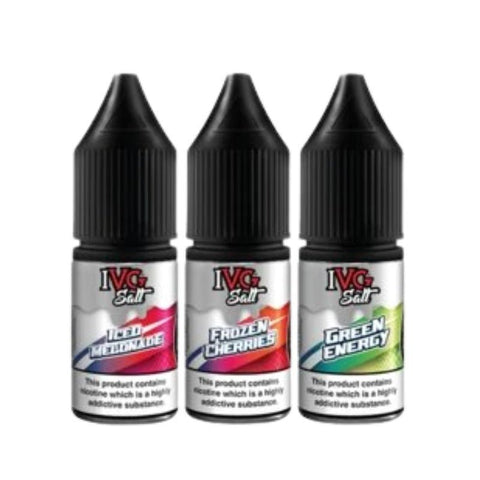 Buy Bulk Wholesale IVG Crushed 10ML Nic Salt (Pack of 10) - vapesourceuk