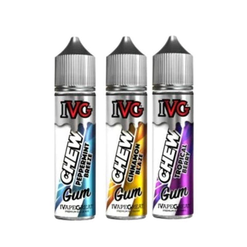 Buy Bulk Wholesale IVG Gum Range 50ml Shortfill - vapesourceuk