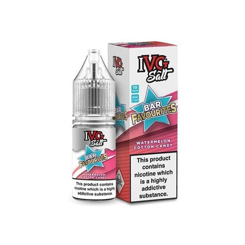 Buy Bulk Wholesale IVG Nic Salt Bar Favourite 10ml E Liquid - Pack Of 10 - vapesourceuk