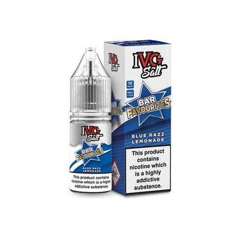 Buy Bulk Wholesale IVG Nic Salt Bar Favourite 10ml E Liquid - Pack Of 10 - vapesourceuk