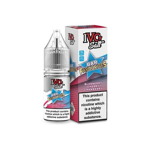 Buy Bulk Wholesale IVG Nic Salt Bar Favourite 10ml E Liquid - Pack Of 10 - vapesourceuk