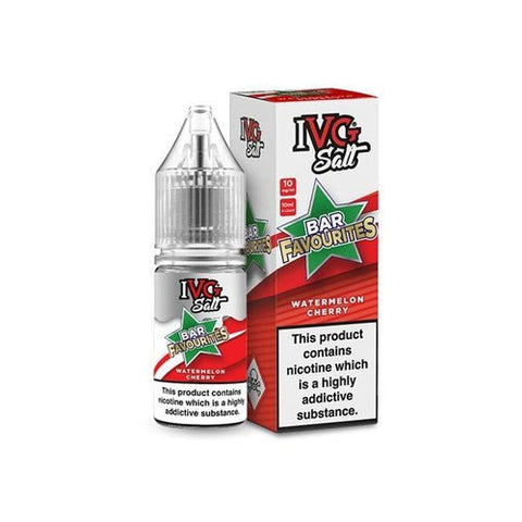 Buy Bulk Wholesale IVG Nic Salt Bar Favourite 10ml E Liquid - Pack Of 10 - vapesourceuk