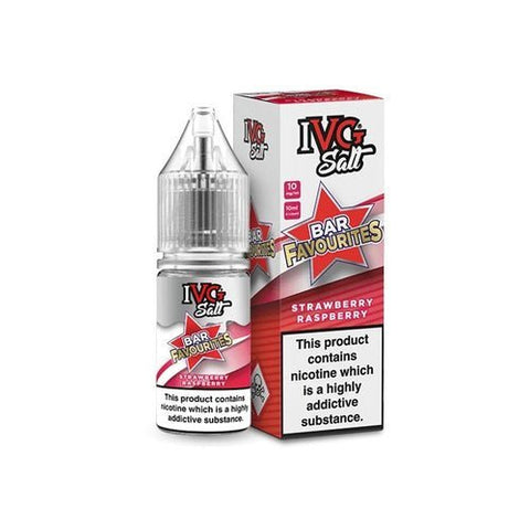Buy Bulk Wholesale IVG Nic Salt Bar Favourite 10ml E Liquid - Pack Of 10 - vapesourceuk