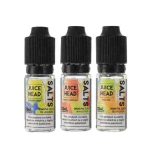 Buy Bulk Wholesale Juice Head 10ML Nic Salt (Pack of 10) - vapesourceuk