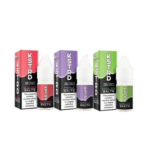 Buy Bulk Wholesale Just Jam Kstrd 10ML Nic Salt (Pack of 10) - vapesourceuk