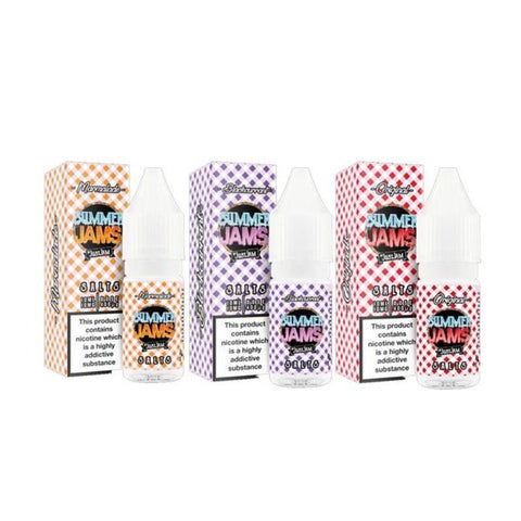 Buy Bulk Wholesale Just Jam Summer Jams 10ML Nic Salt (Pack of 10) - vapesourceuk