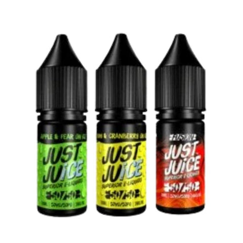 Buy Bulk Wholesale Just Juice 50/50 On Ice 10ML Shortfill (Pack of 10) - vapesourceuk