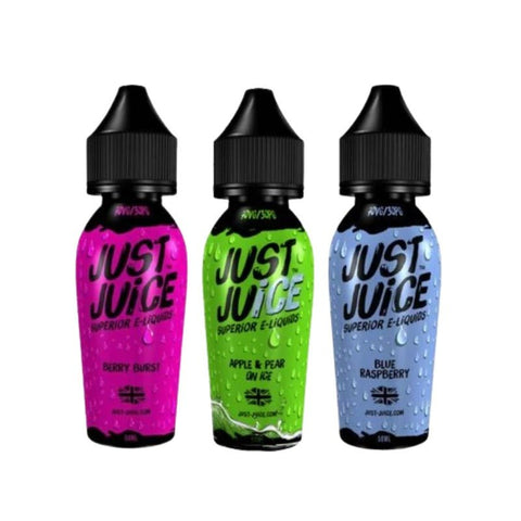 Buy Bulk Wholesale Just Juice 50ml Shortfill - vapesourceuk