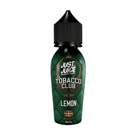 Buy Bulk Wholesale Just Juice Tobacco Club 50ml Shortfill - vapesourceuk