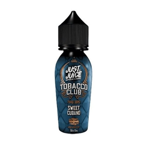 Buy Bulk Wholesale Just Juice Tobacco Club 50ml Shortfill - vapesourceuk