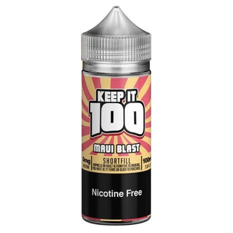 Buy Bulk Wholesale Keep It 100 100ml Shortfill - vapesourceuk