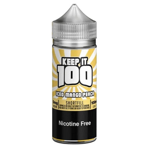 Buy Bulk Wholesale Keep It 100 100ml Shortfill - vapesourceuk