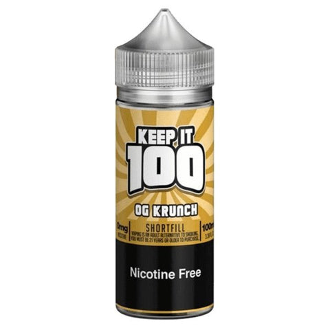Buy Bulk Wholesale Keep It 100 OG Series 100ml Shortfill - vapesourceuk