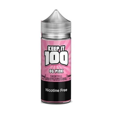 Buy Bulk Wholesale Keep It 100 OG Series 100ml Shortfill - vapesourceuk