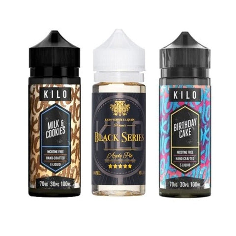 Buy Bulk Wholesale Kilo Black Series 100ML Shortifill - vapesourceuk