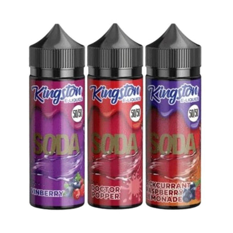 Buy Bulk Wholesale Kingston 50/50 Soda 100ML Shortfill - vapesourceuk