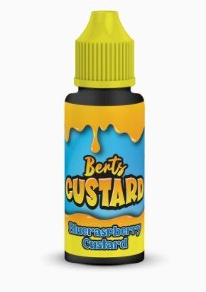 Buy Bulk Wholesale Kingston Berts Custard 100ML Shortfill - vapesourceuk