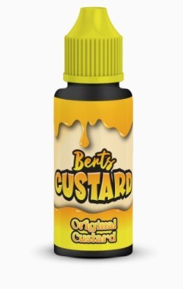 Buy Bulk Wholesale Kingston Berts Custard 100ML Shortfill - vapesourceuk
