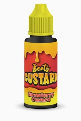 Buy Bulk Wholesale Kingston Berts Custard 100ML Shortfill - vapesourceuk