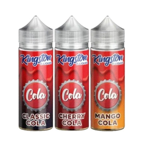 Buy Bulk Wholesale Kingston Cola 100ML Shortfill - vapesourceuk