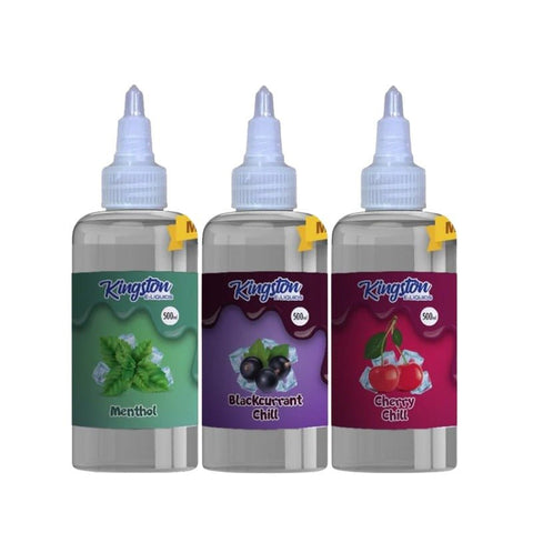 Buy Bulk Wholesale Kingston E - liquids Chill 500ml Shortfill - vapesourceuk