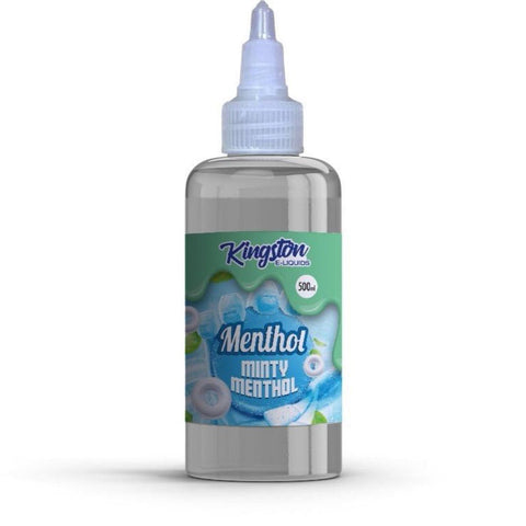 Buy Bulk Wholesale Kingston E - liquids Menthol 500ml Shortfill - vapesourceuk
