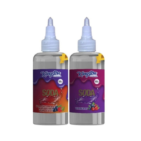 Buy Bulk Wholesale Kingston E - liquids Soda 500ml Shortfill - vapesourceuk