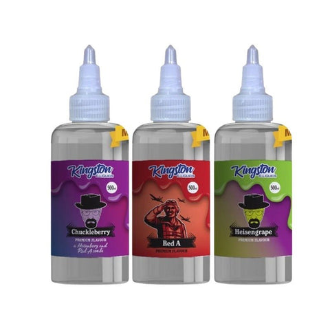 Buy Bulk Wholesale Kingston E - liquids Zingberry Range 500ml Shortfill - vapesourceuk
