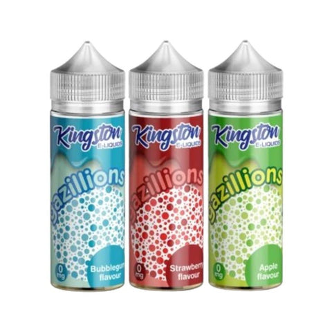 Buy Bulk Wholesale Kingston Gazillions 100ML Shortfill - vapesourceuk
