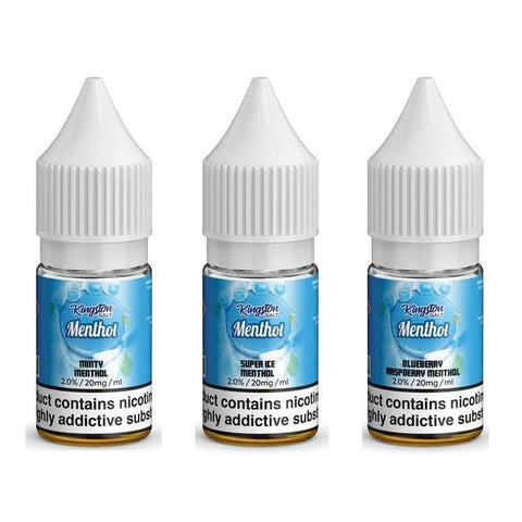 Buy Bulk Wholesale Kingston Menthol Salts Nic Salt - 10ML E - liquid - Box of 10 - vapesourceuk