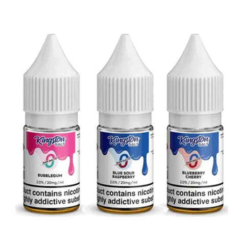 Buy Bulk Wholesale Kingston Salt Bar Salt 10ml E - Liquid Nic Salt Box of 10 - vapesourceuk