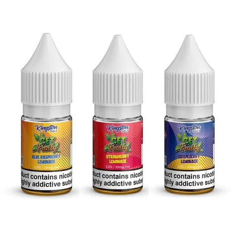 Buy Bulk Wholesale Kingston Salt Get Fruity Nic Salt - 10ml E - Liquid - Box of 10 - vapesourceuk