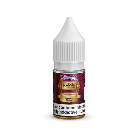 Buy Bulk Wholesale Kingston Salt Luxe Edition E - Liquids Nic Salt - 10ml - Box of 10 - vapesourceuk