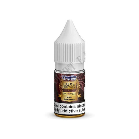 Buy Bulk Wholesale Kingston Salt Luxe Edition E - Liquids Nic Salt - 10ml - Box of 10 - vapesourceuk