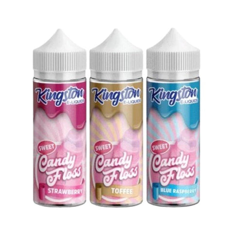 Buy Bulk Wholesale Kingston Sweet Candy Floss 100ML Shortfill - vapesourceuk