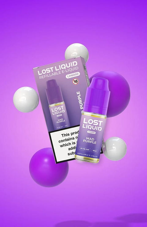 Buy Bulk Wholesale Lost Liquid Nic Salt 10ml E - liquids - Box of 10 - vapesourceuk