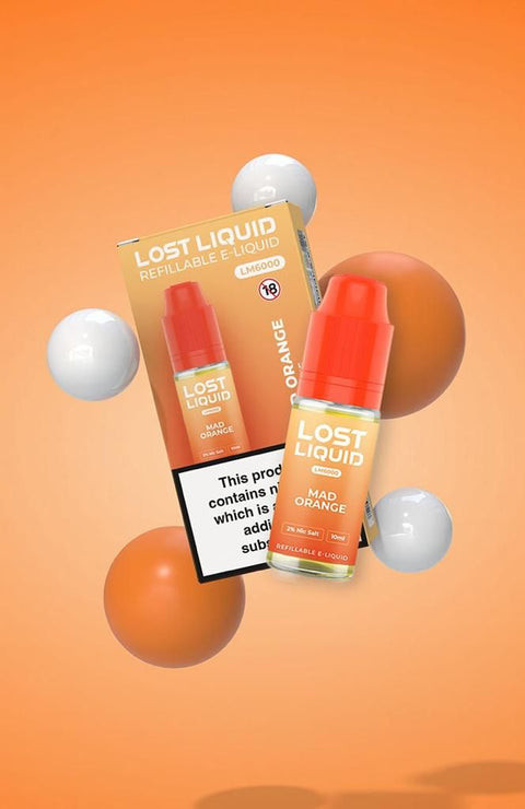 Buy Bulk Wholesale Lost Liquid Nic Salt 10ml E - liquids - Box of 10 - vapesourceuk