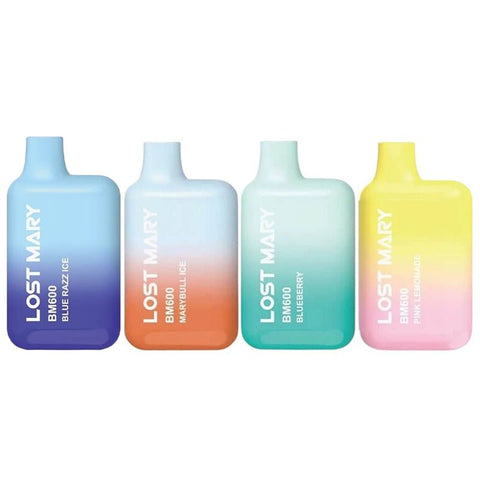 Buy Bulk Wholesale Lost Mary BM600 Disposable Vape Device Box of 10 - vapesourceuk