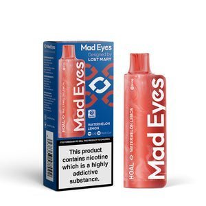 Buy Bulk Wholesale Lost Mary Mad Eyes Hoal 600 Puffs Disposable Vape Box of 10 - vapesourceuk